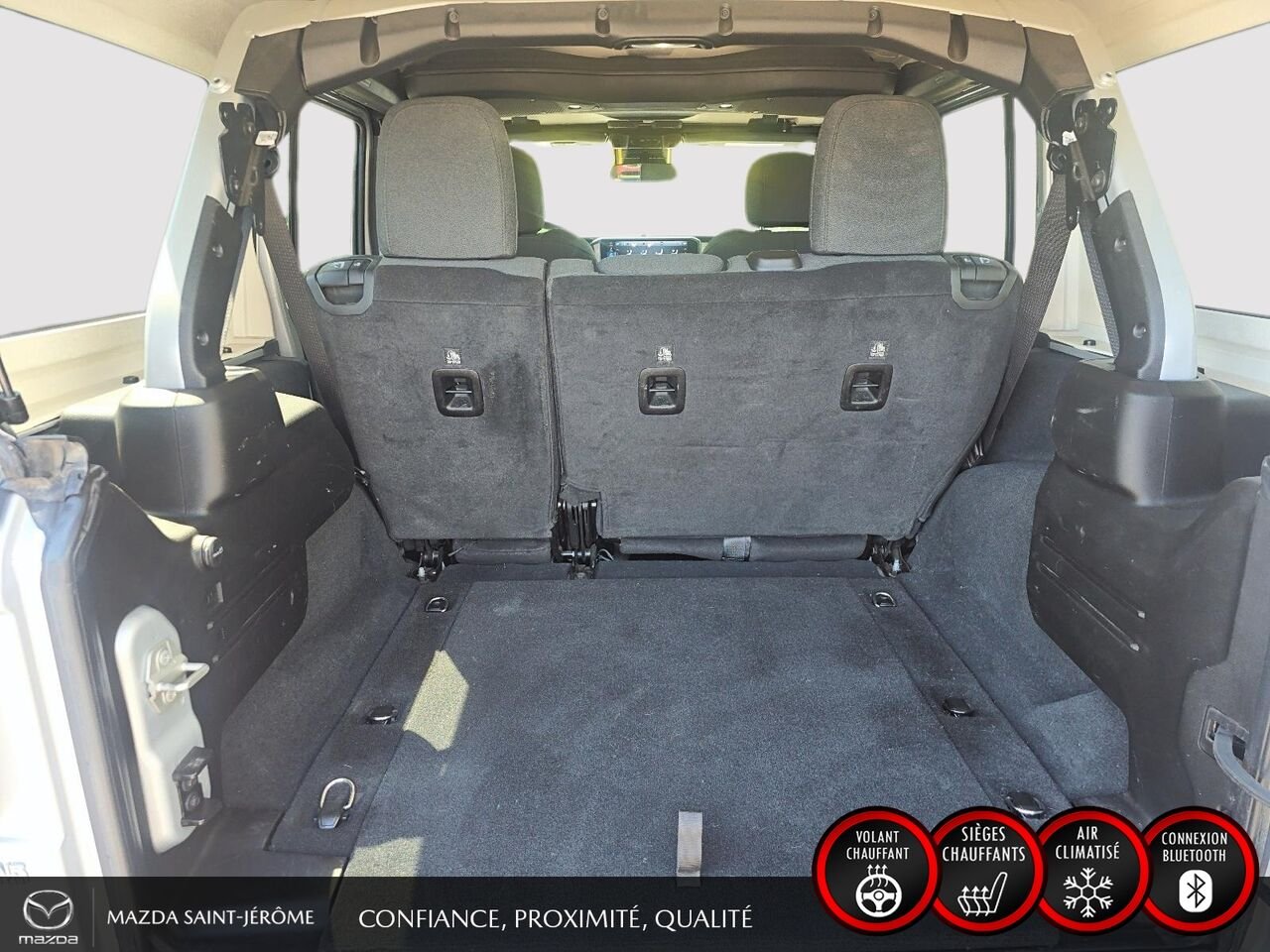 Jeep Wrangler Sport S 4 portes | 2 TOITS | AUTOMATIQUE 2024 Gris Saint-Jérôme - photo #21