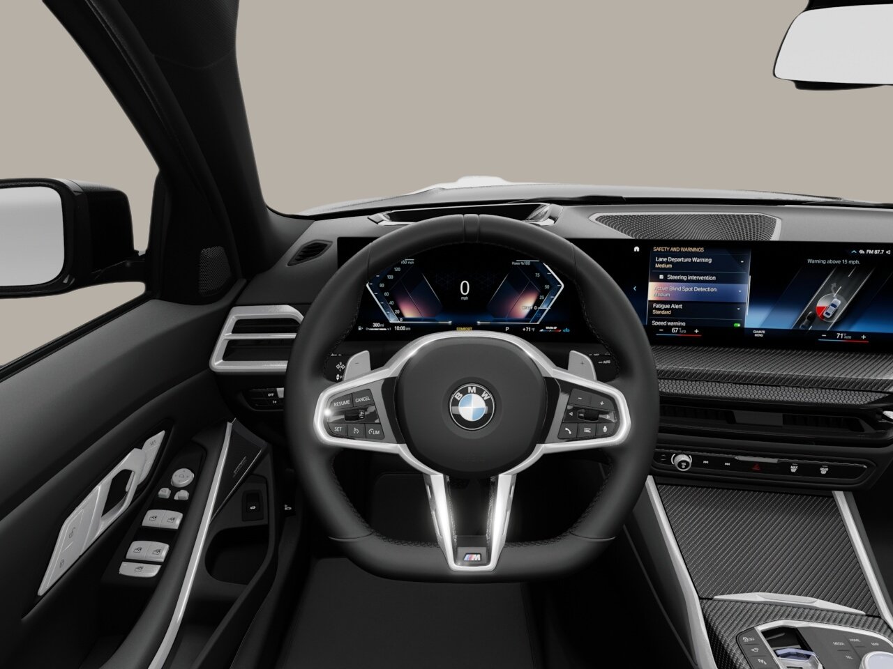 2026 BMW 3 Series Édition M Sport Black Sapphire Metallic Blainville - photo #11
