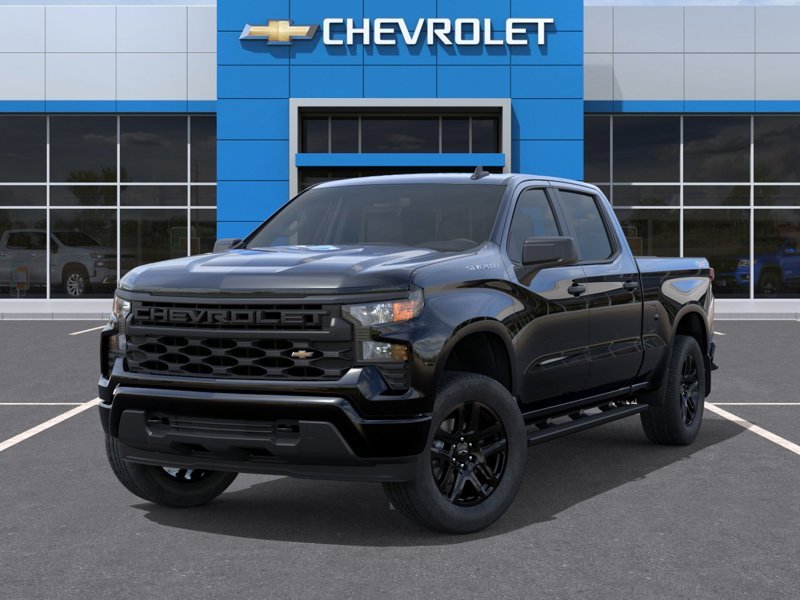 CHEVROLET Silverado 1500 Custom cabine multiplace 4RM 157 po 2026 Noir Ottawa & Gatineau - photo #5
