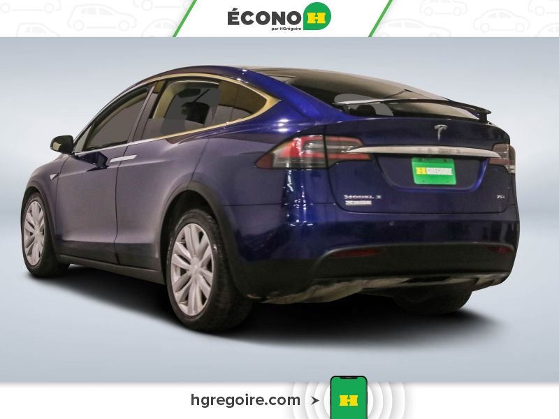 Tesla Model X 2016 Bleu Saint-Eustache - photo #5