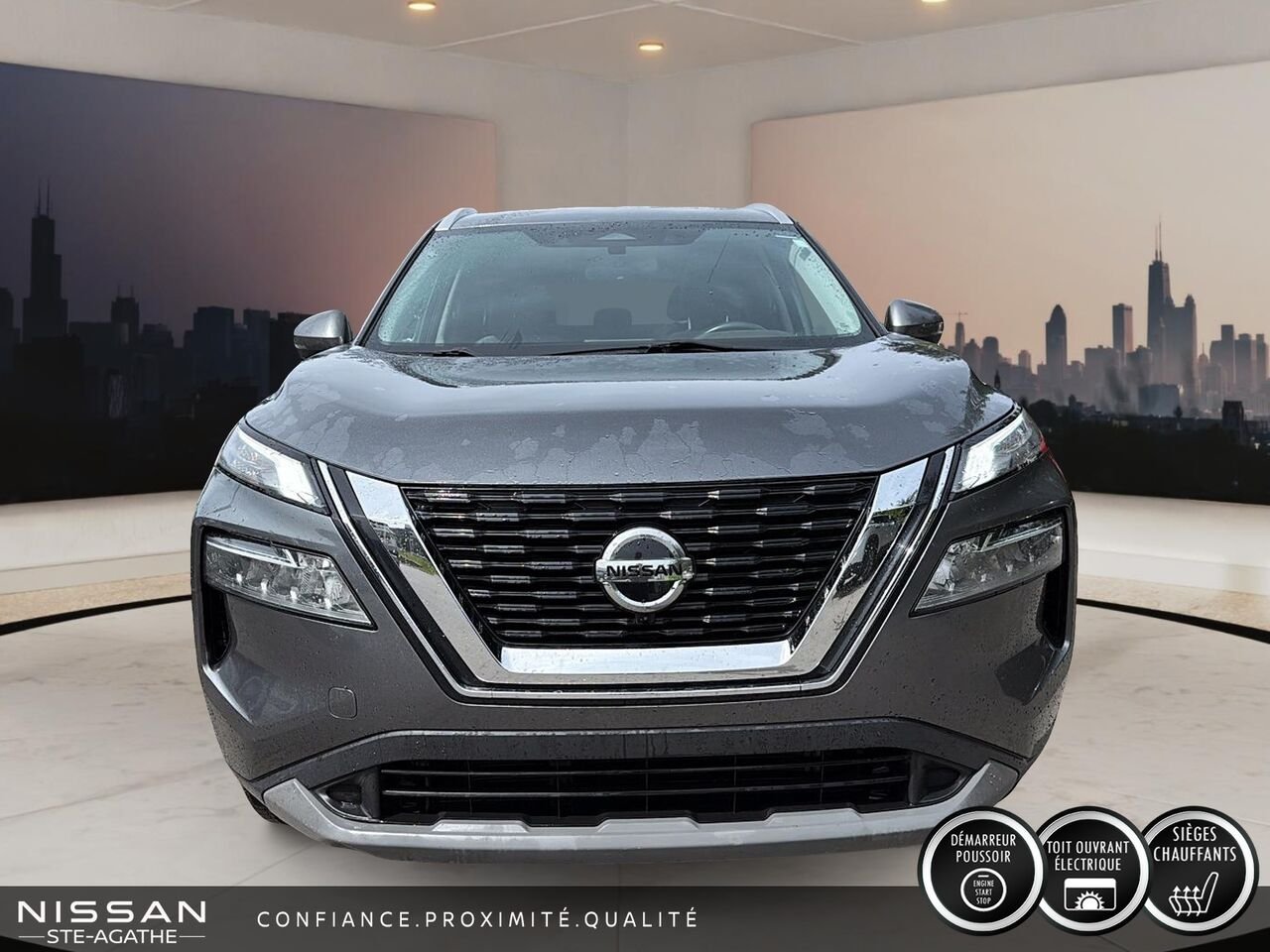 2021 Nissan Rogue SV|TA|1 PROPRIO|CARFAX CLEAN Grey Saint-Jérôme - photo #1