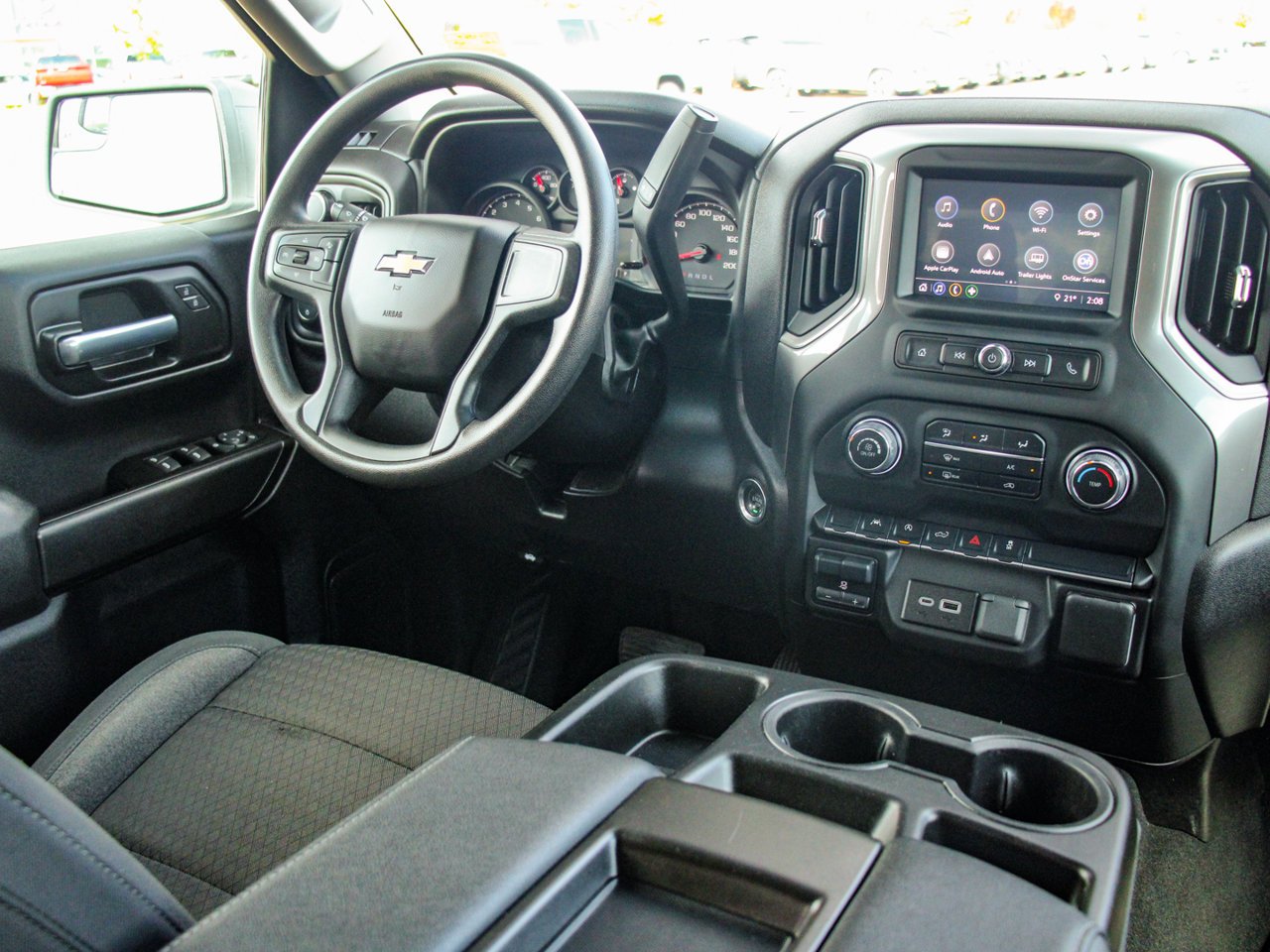 2025 Chevrolet Silverado 1500 4WD Crew Cab 157 Custom White Sherwood Park - photo #29