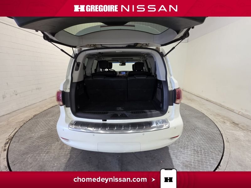 Infiniti QX80 CS6950 | Cuir * Toit * GPS * 7 Places 2017 Blanc Laval - photo #34