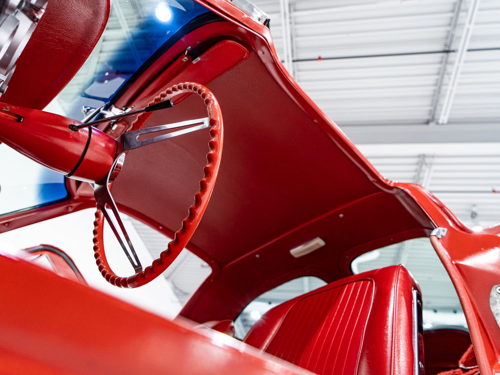 Chevrolet Corvette Split window matching# 327 Factory A/C | PRICE IN USD 1963 Rouge Montréal - photo #81