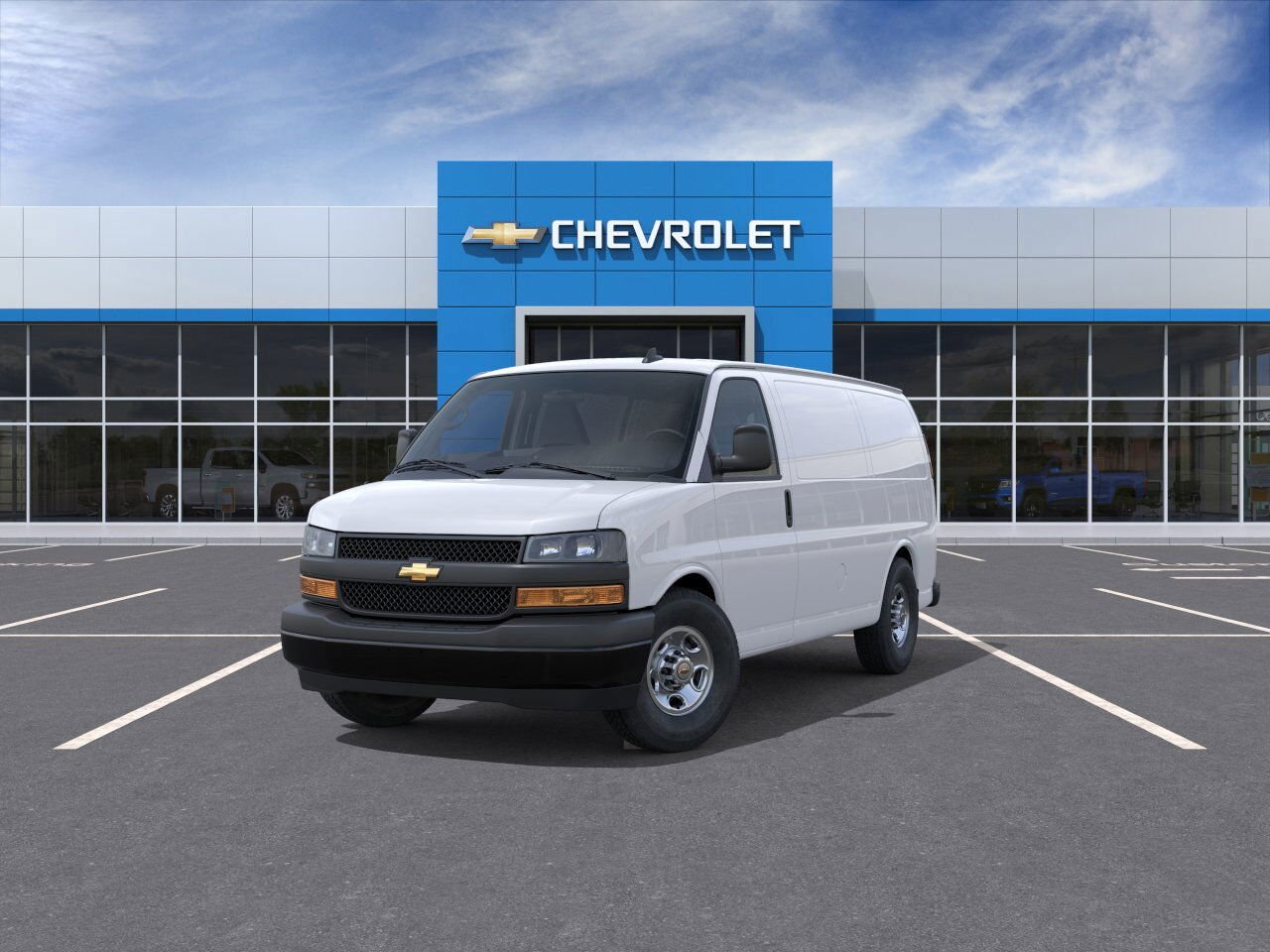 Chevrolet Fourgonnette Express utilitaire Traction arrière 2500 135 po 2025 Blanc sommet Ottawa & Gatineau - photo #7