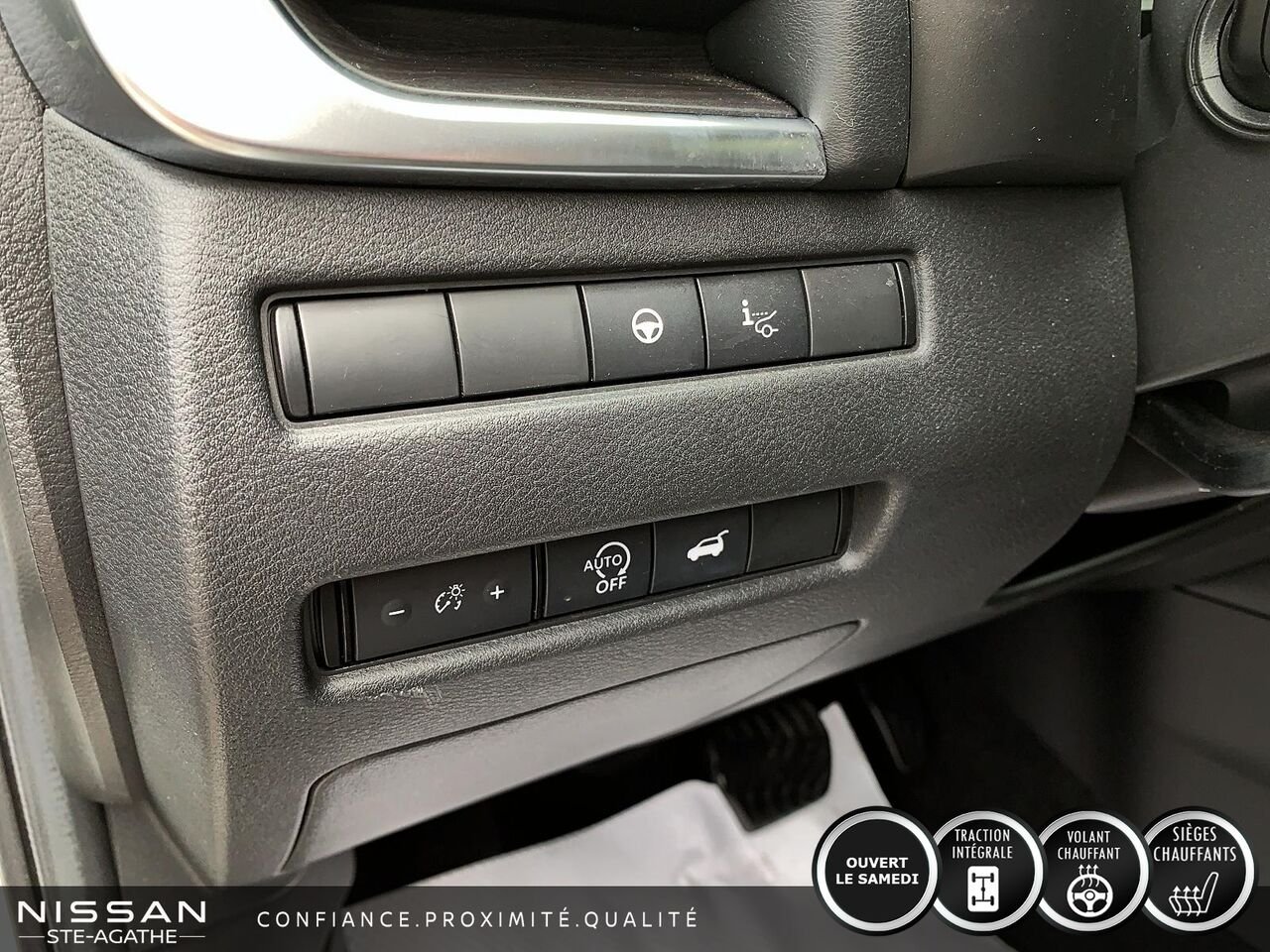 Nissan Rogue Platine | TOIT PANORAMIQUE | CUIR | AWD | CLIM 2 ZONES | 2023 Blanc Saint-Jérôme - photo #14