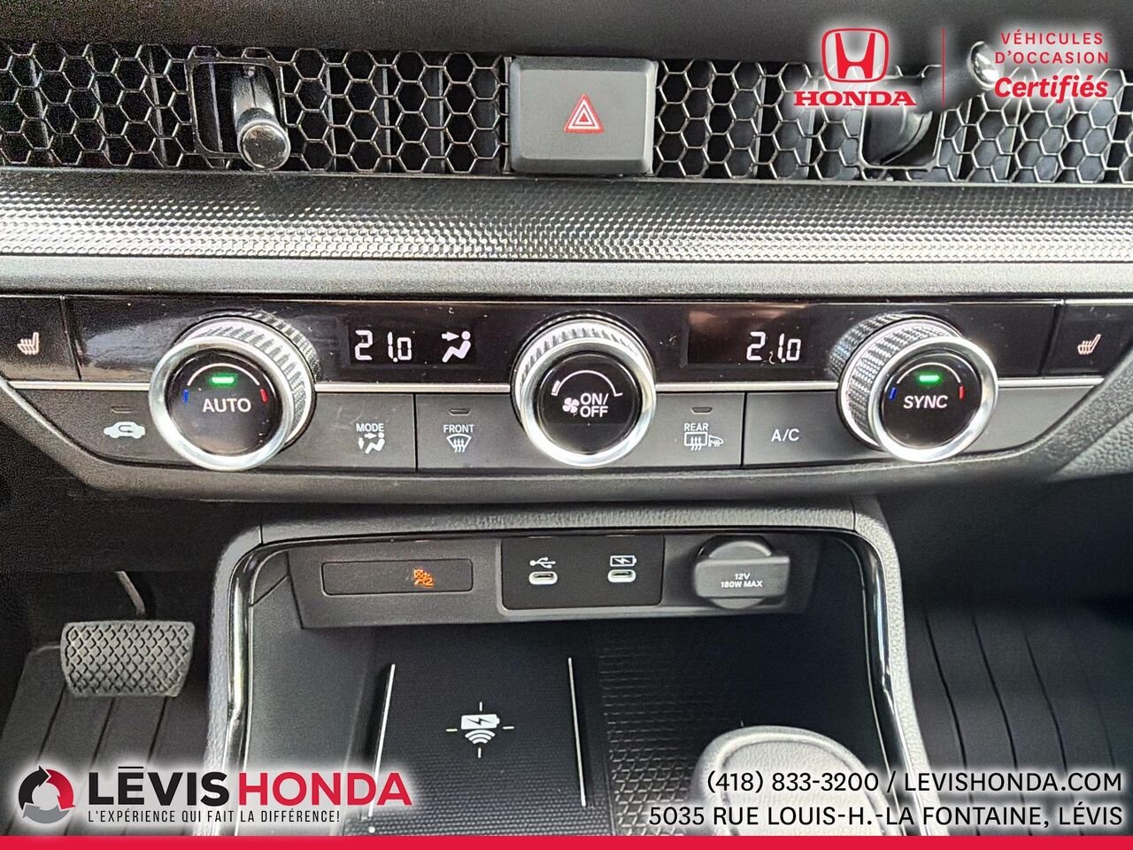 Honda CR-V Trailsport Hybride TrailSport TI 2026 Blanc Lévis - photo #14