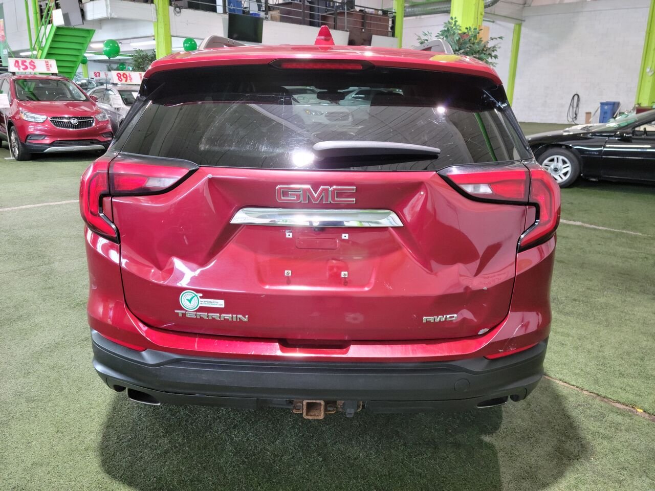 2018 GMC Terrain Red  - photo #4