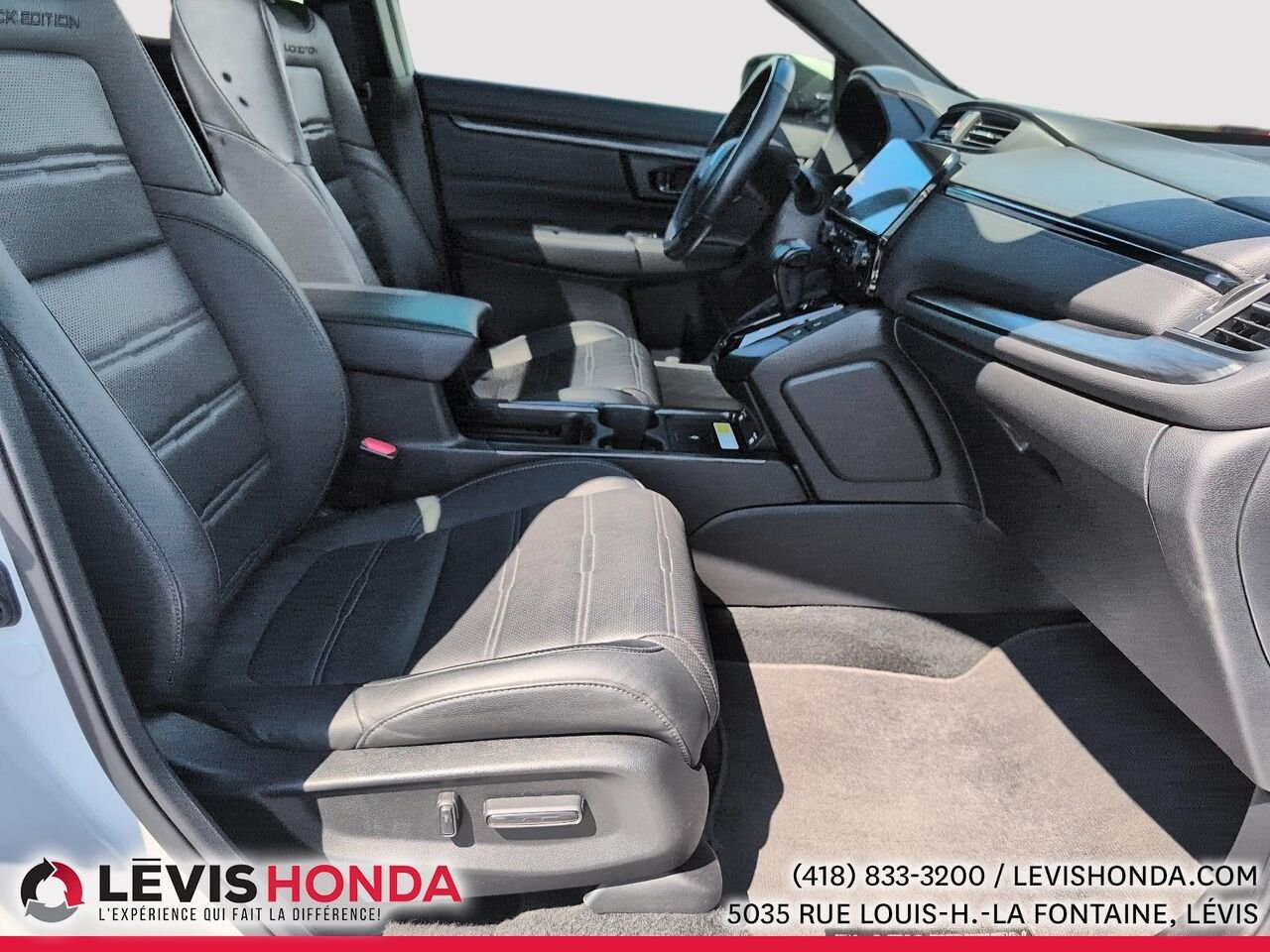 Honda CR-V Black Edition AWD Black Edition Traction Intégrale 2021 Blanc Lévis - photo #8