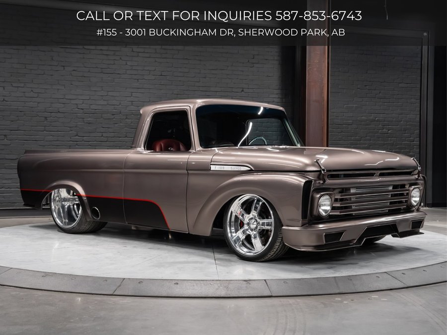 1962 Ford F-100 1962 Grey