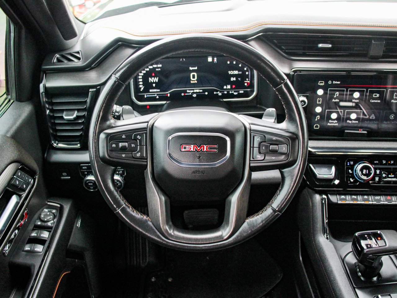 2022 GMC Sierra 1500 4WD Crew Cab 147 AT4 Black Sherwood Park - photo #19