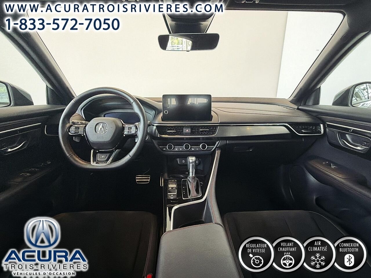 Acura ADX A-Spec AWD, TOIT PANO, VOLANT CHAUFFANT 2025 Gris Trois-Rivières - photo #19