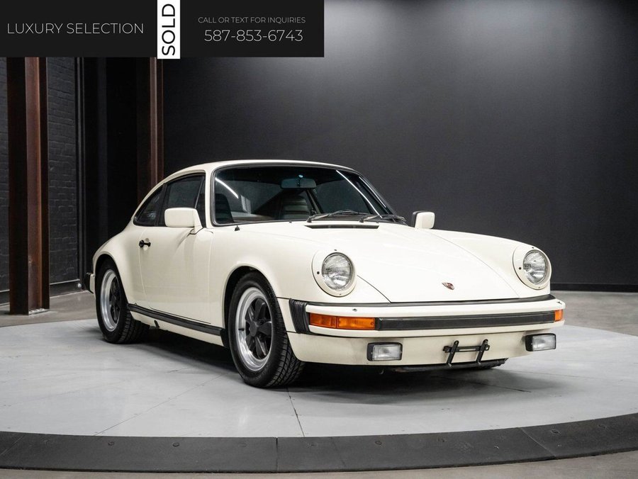 1982 Porsche 911SC 1982 White