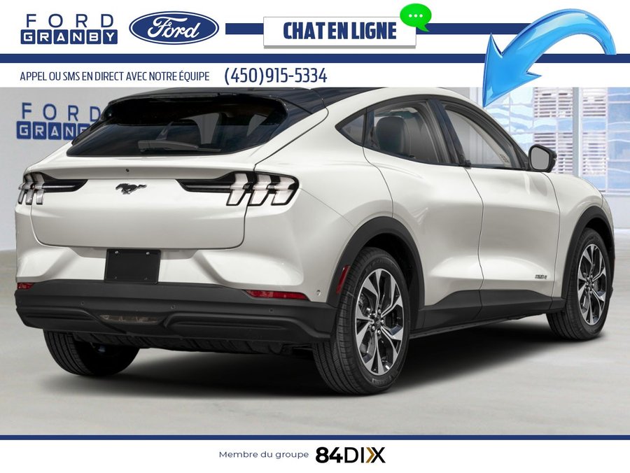 Ford Mustang Mach-E Sélect TI 2025 Blanc astral métallisé trois couches