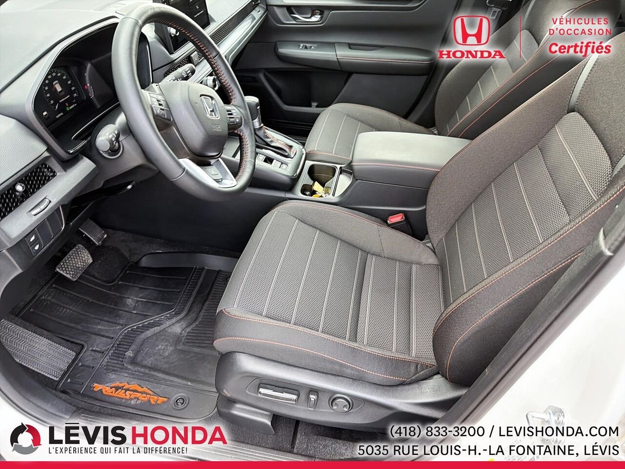 Honda CR-V Trailsport Hybride TrailSport TI 2026 Blanc Lévis - photo #26