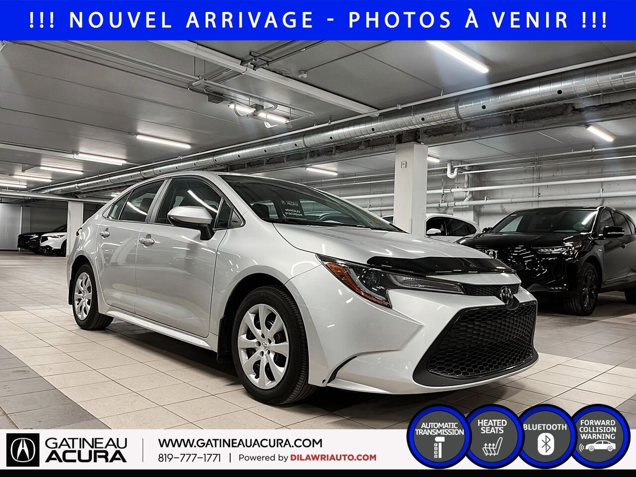 2022 Toyota Corolla LE Silver Gatineau - photo #2