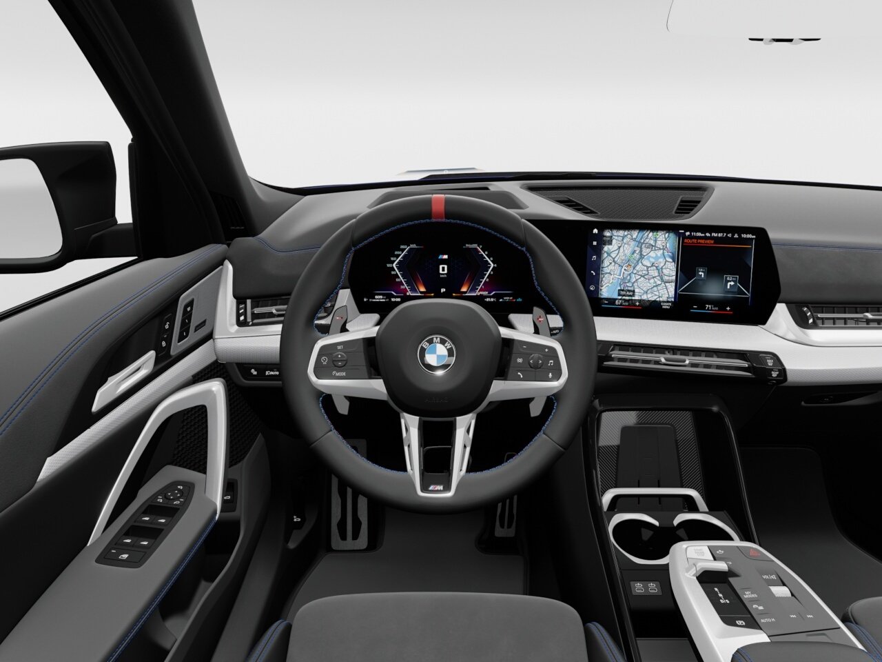 BMW X1 M35i 2026 Bleu Portimao givré métallisé Blainville - photo #12
