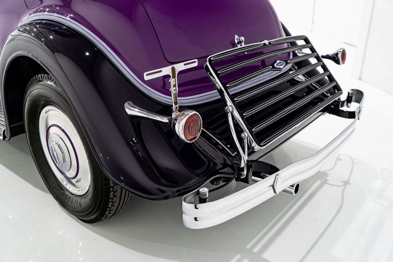 1933 Lincoln KB Victoria Coupe One Of 18 Built, And The Only Known Surviving **PRICE IN USD** Purple Montreal - photo #42