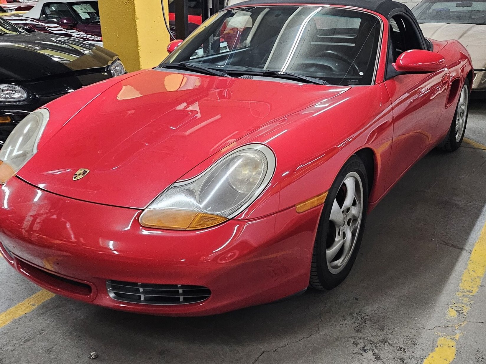 2000 Porsche Boxster Red Montreal - photo #0