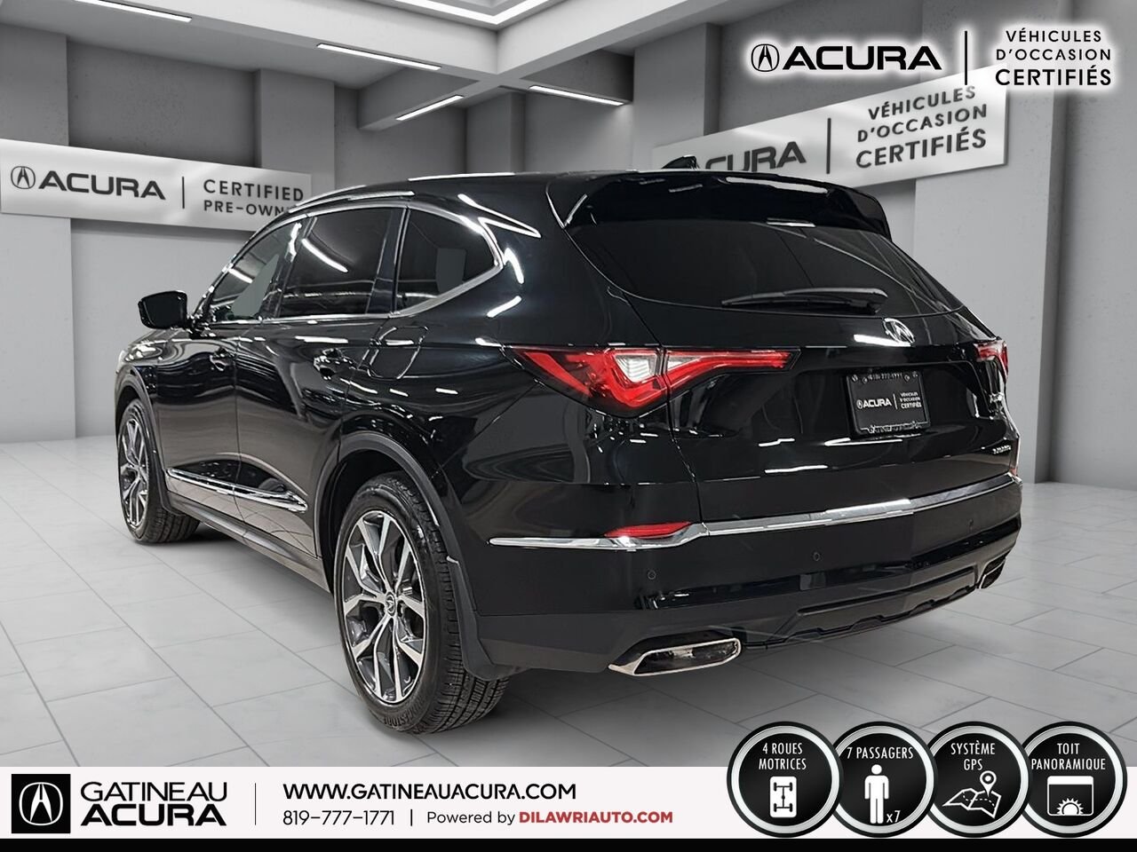 2024 Acura MDX Tech SH-AWD Black Gatineau - photo #20