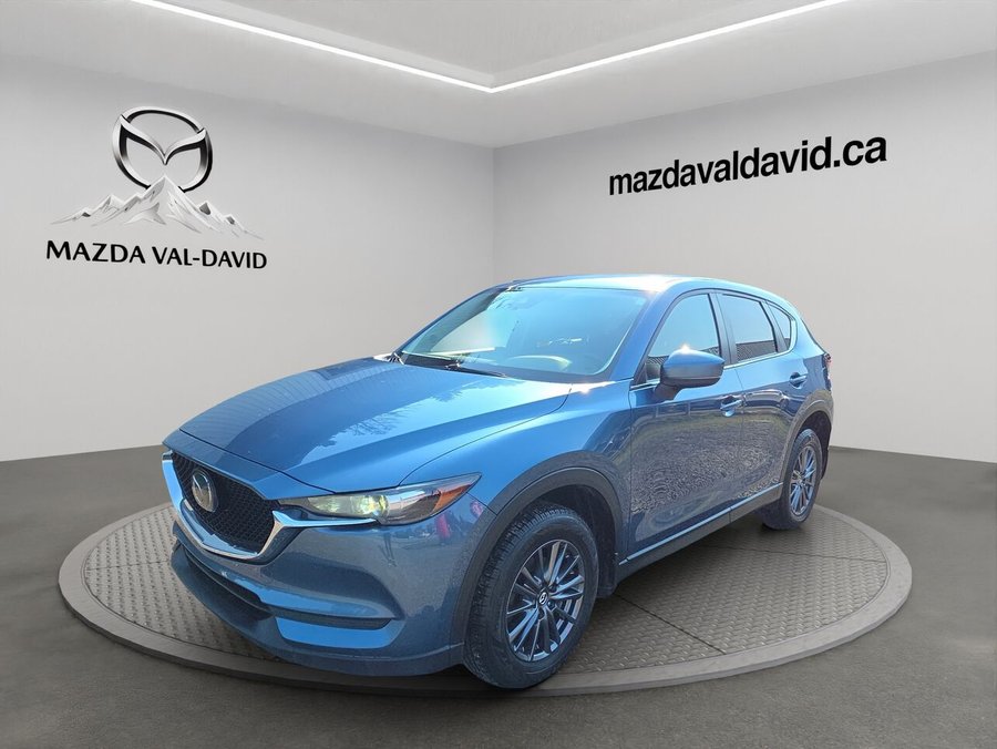 Mazda CX-5 GS TI BA, bluetooth, Volant chauffant, commande audio au volant 2021 Bleu