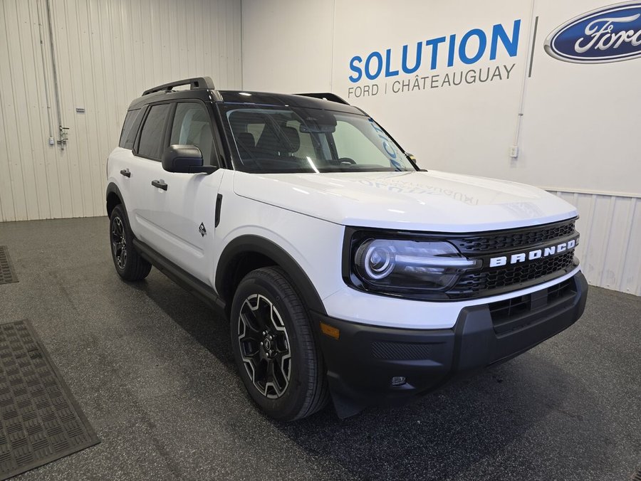 Ford Bronco Sport 2026 Blanc sidéral métallisé