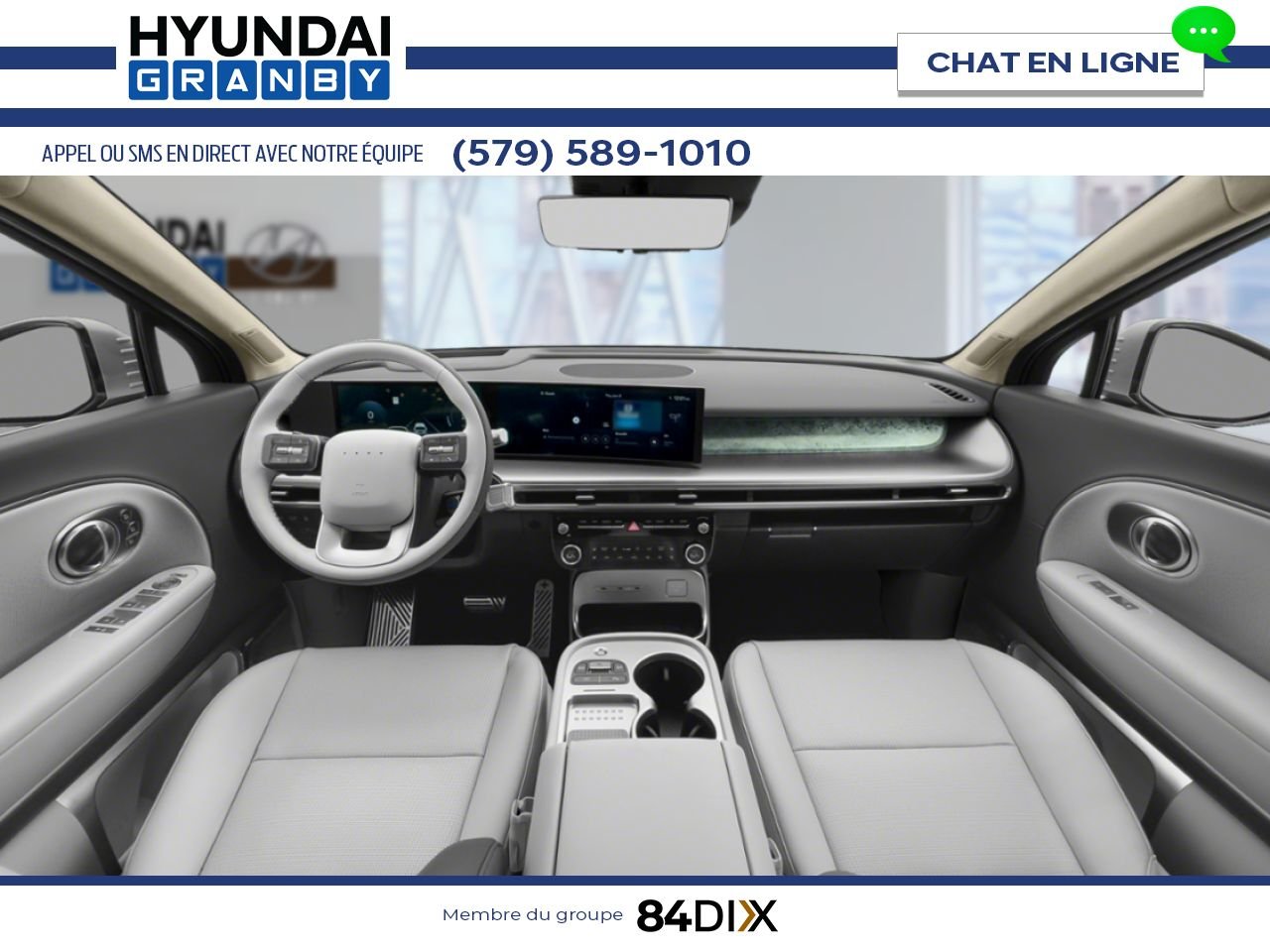 HYUNDAI IONIQ 9 2026 Blanc à thématique Serenity Granby - photo #5