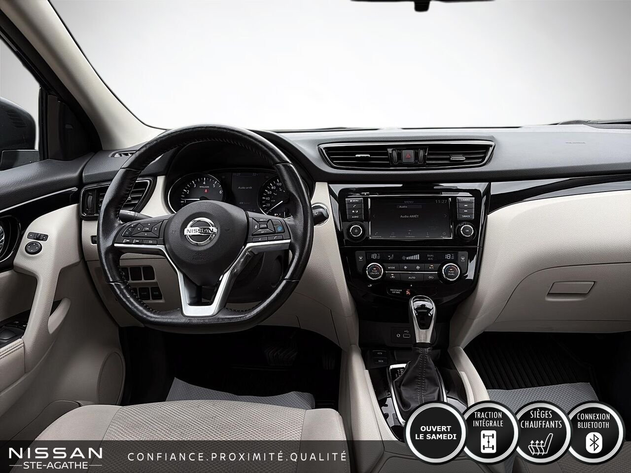 2021 Nissan Qashqai SV TA CVT Blue Saint-Jérôme - photo #8