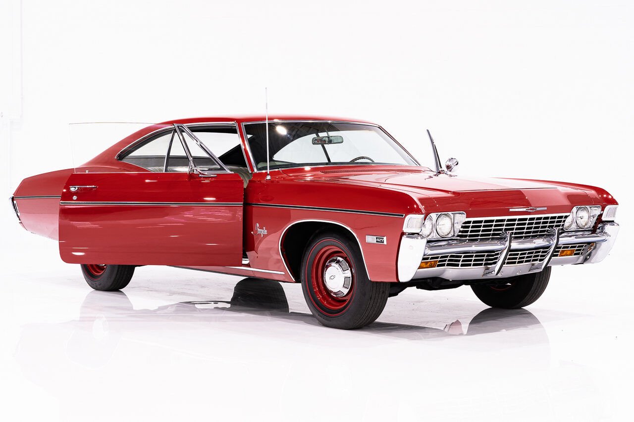 1968 Chevrolet Impala Match N# L72 427/425 4spd 4.56gear Org Bill Of Sale | PRIX EN USD Red Montreal - photo #39
