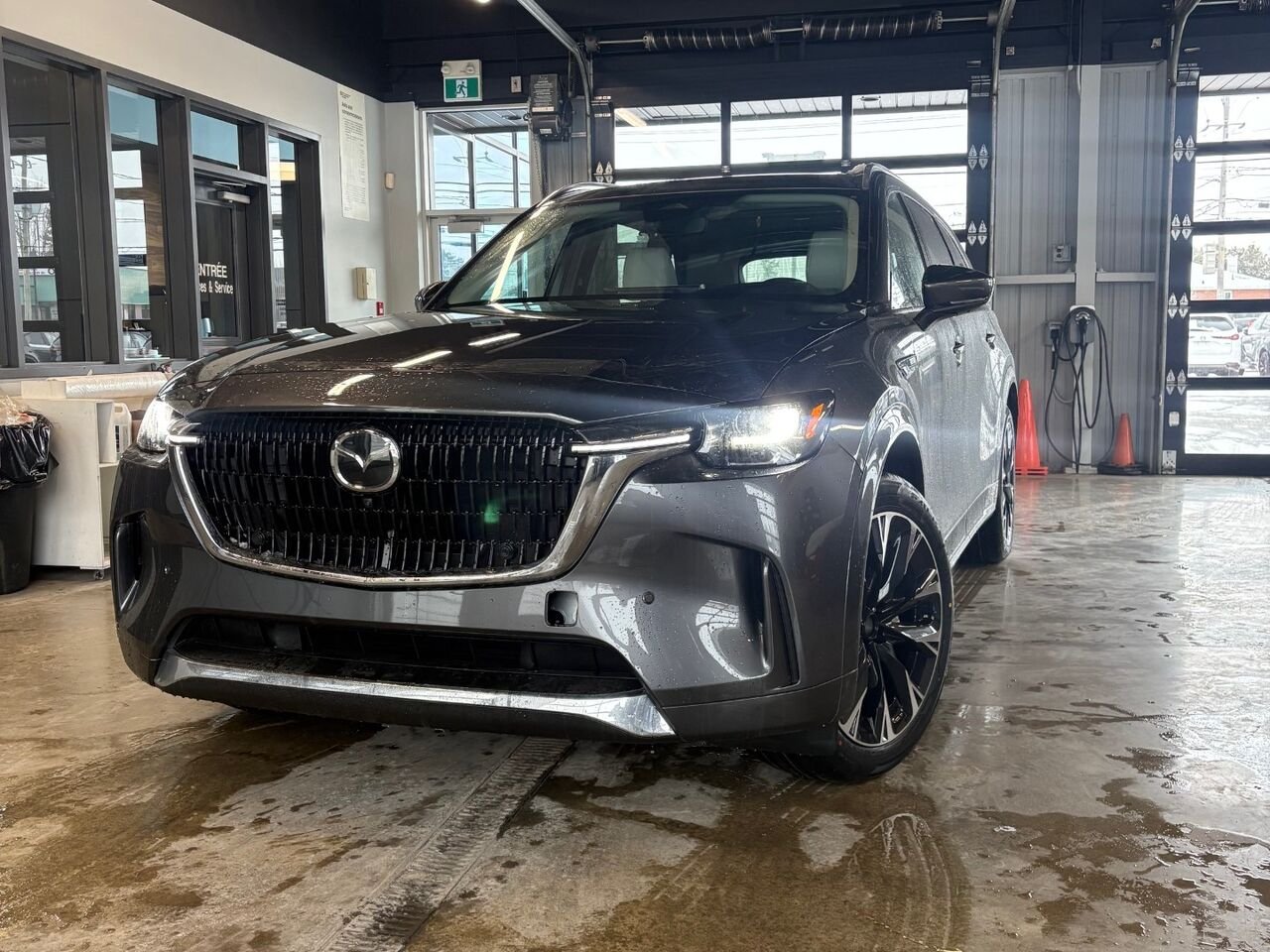 2026 MAZDA CX-90 PHEV Signature TI Machine Grey Metallic Châteauguay - photo #0