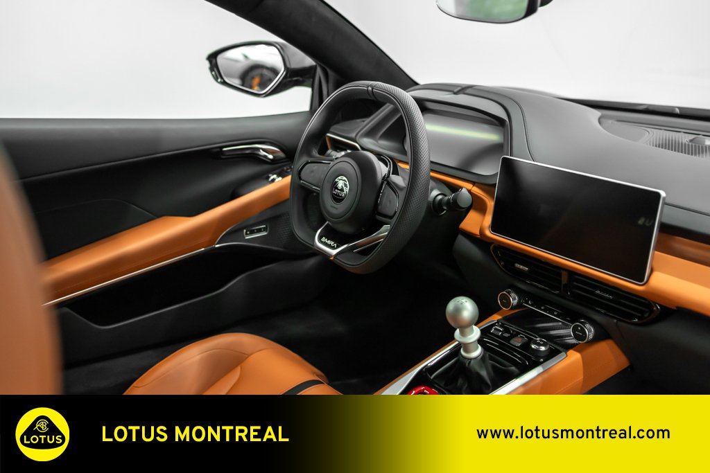 2025 Lotus Emira V6 Coupe Black Kirkland - photo #10