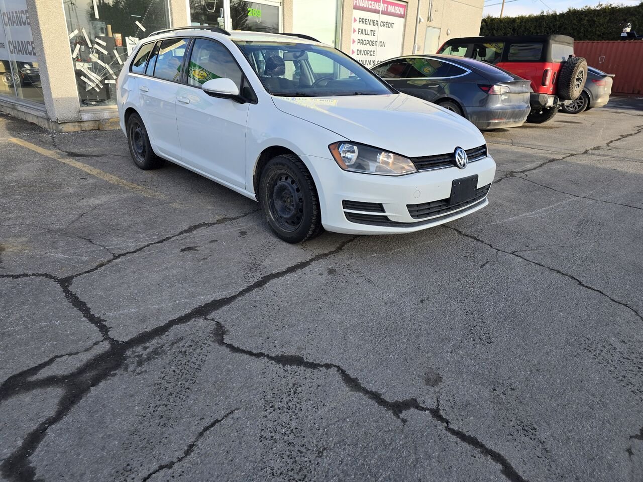 2016 Volkswagen Golf familiale sport White  - photo #7