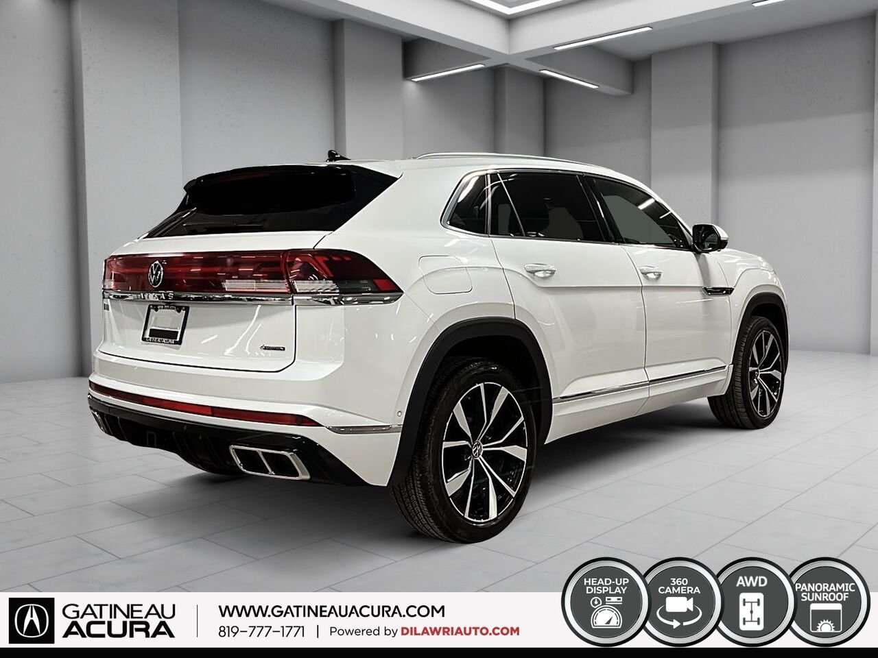 2024 Volkswagen Atlas Cross Sport 2.0 TSI Execline R-Line 4MOTION White Ottawa & Gatineau - photo #15
