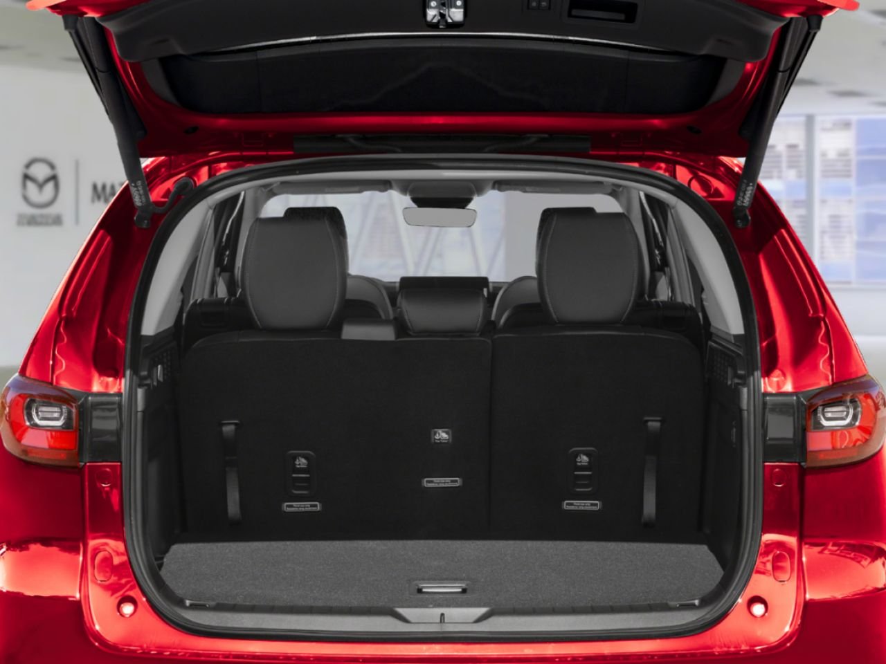 MAZDA CX-90 hybride rechargeable GS-L TI 2026 Rouge vibrant cristal métallisé Saint-Jérôme - photo #11