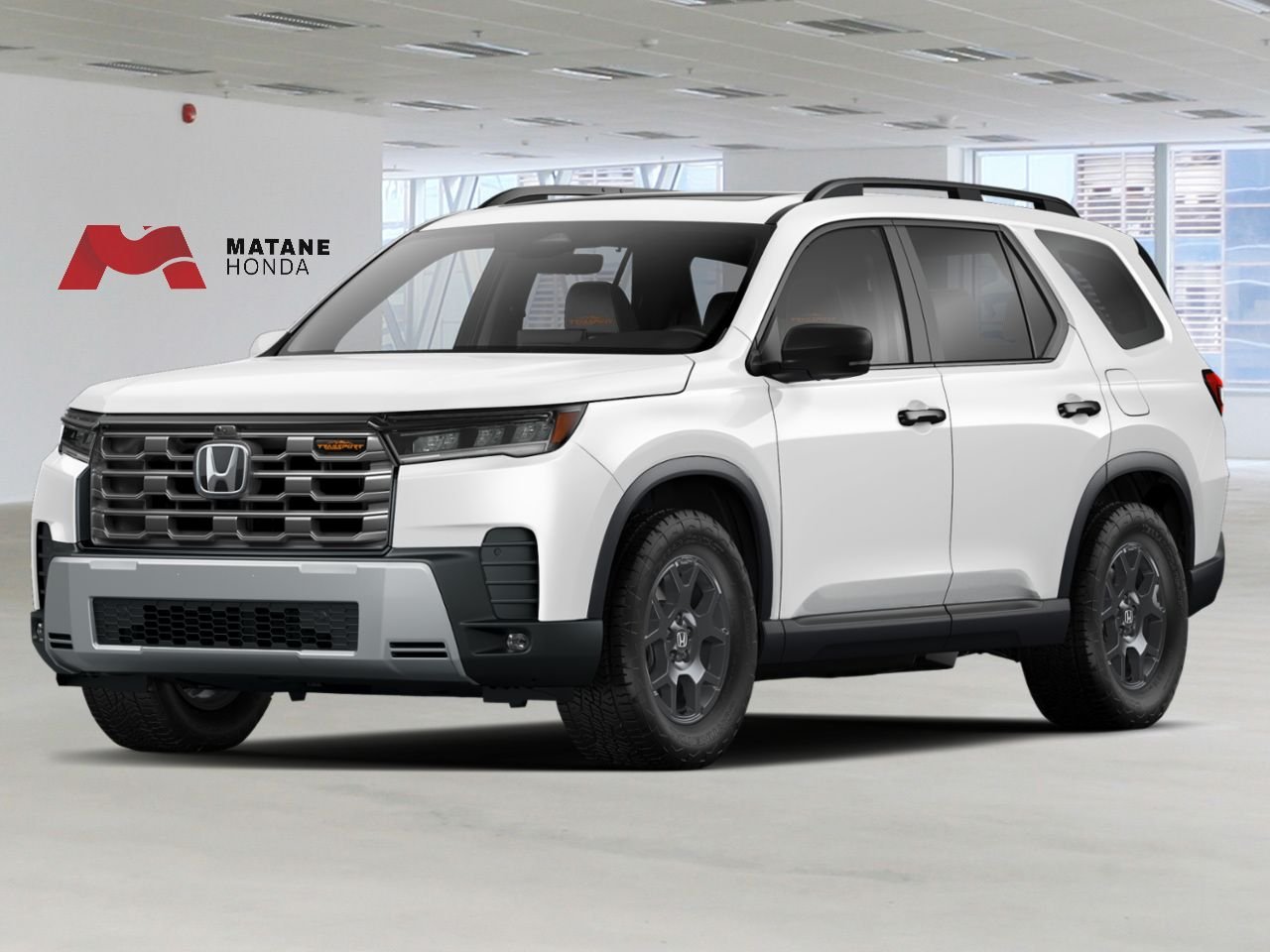 2026 Honda Pilot TrailSport TI Platinum White Pearl Matane - photo #0