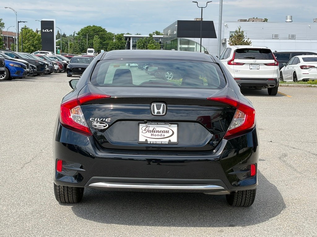 2021 Honda Civic Sedan EX Black Gatineau - photo #4
