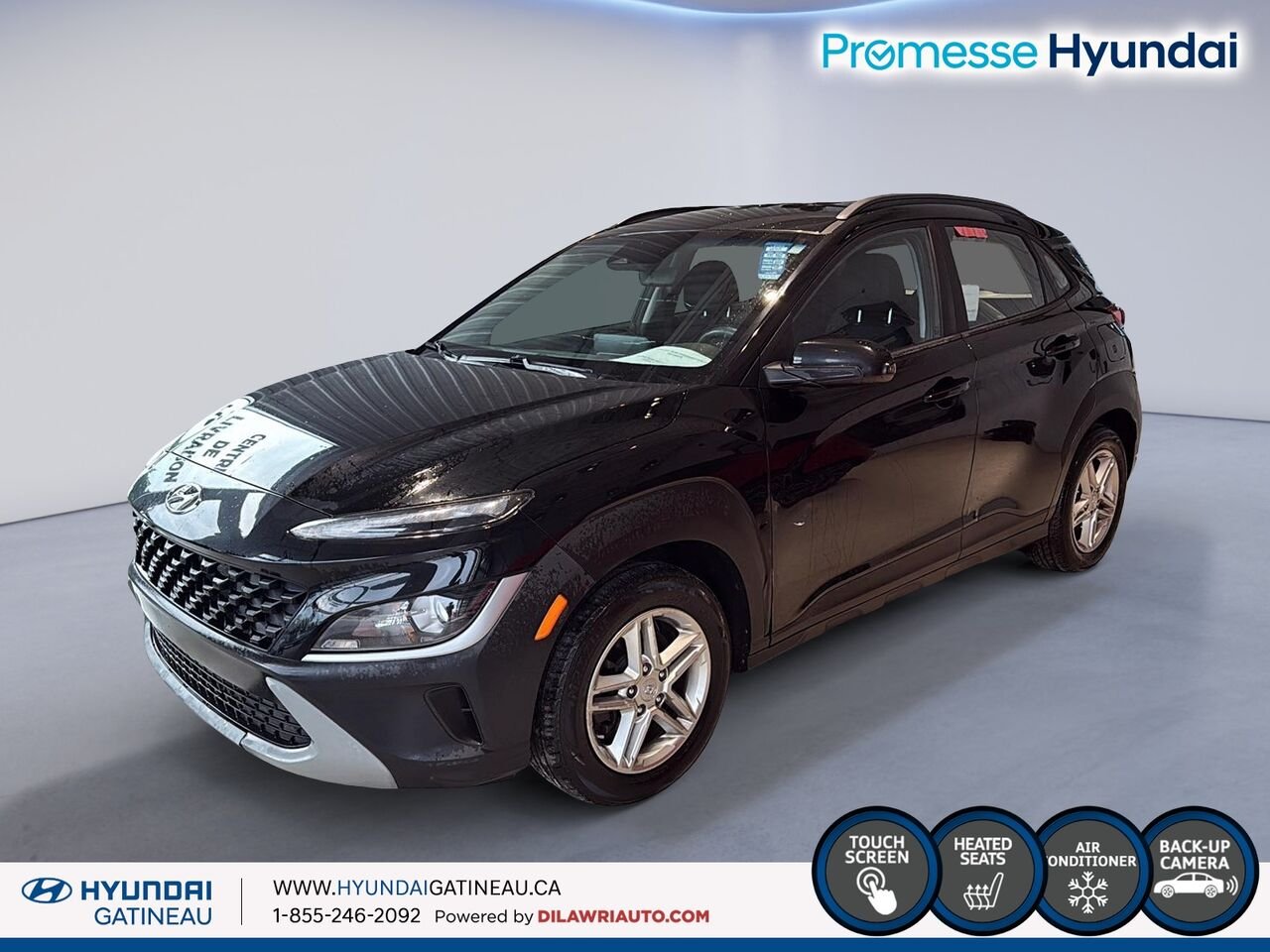 2022 Hyundai Kona 2.0L Essential *** awd , sieges chauffant , certifier *** Black Ottawa & Gatineau - photo #0