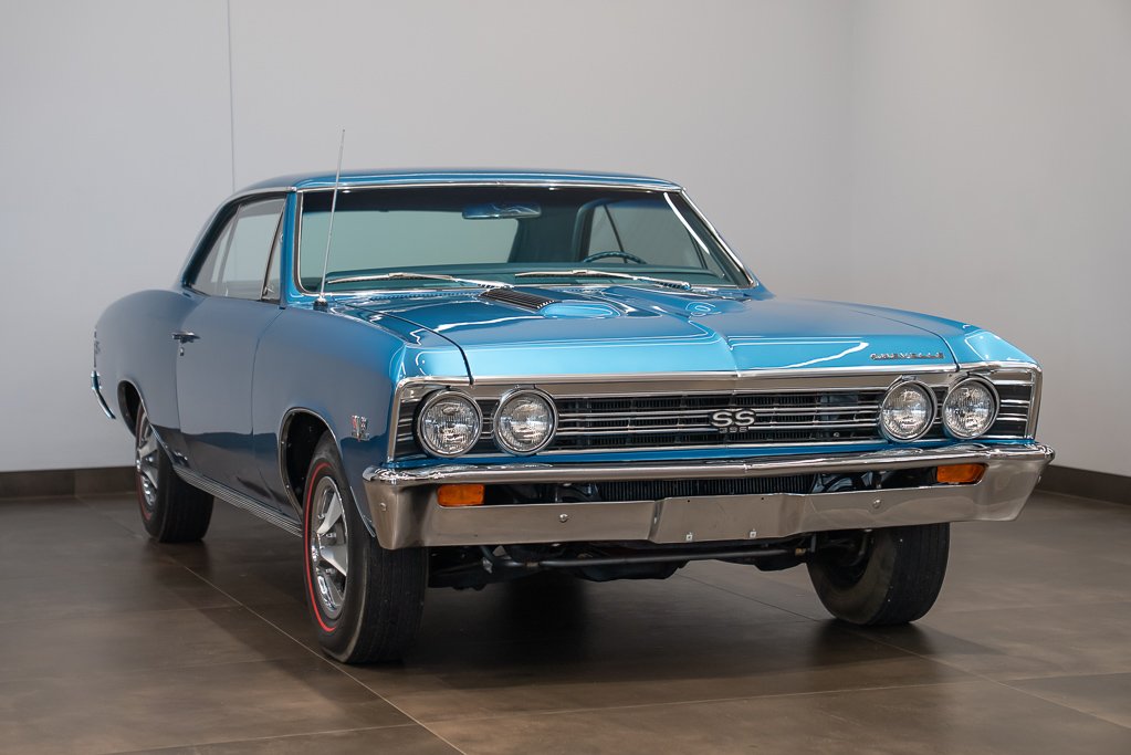 Chevrolet Chevelle 1967 Bleu Montréal - photo #3