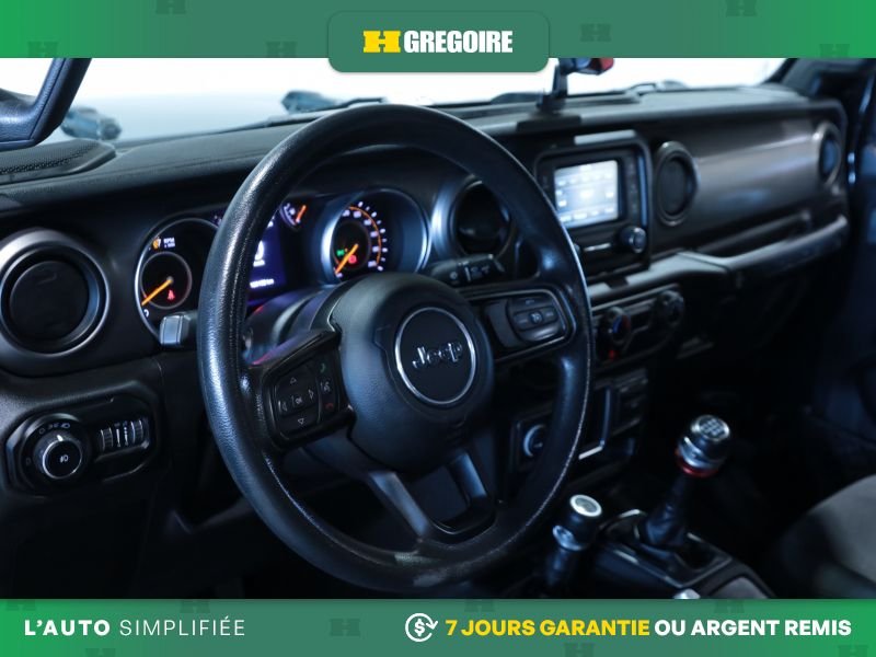 Jeep Wrangler 822458 | Sport 4x4 MANUELLE MAGS CAM RECULE 2019 Noir Laval - photo #11