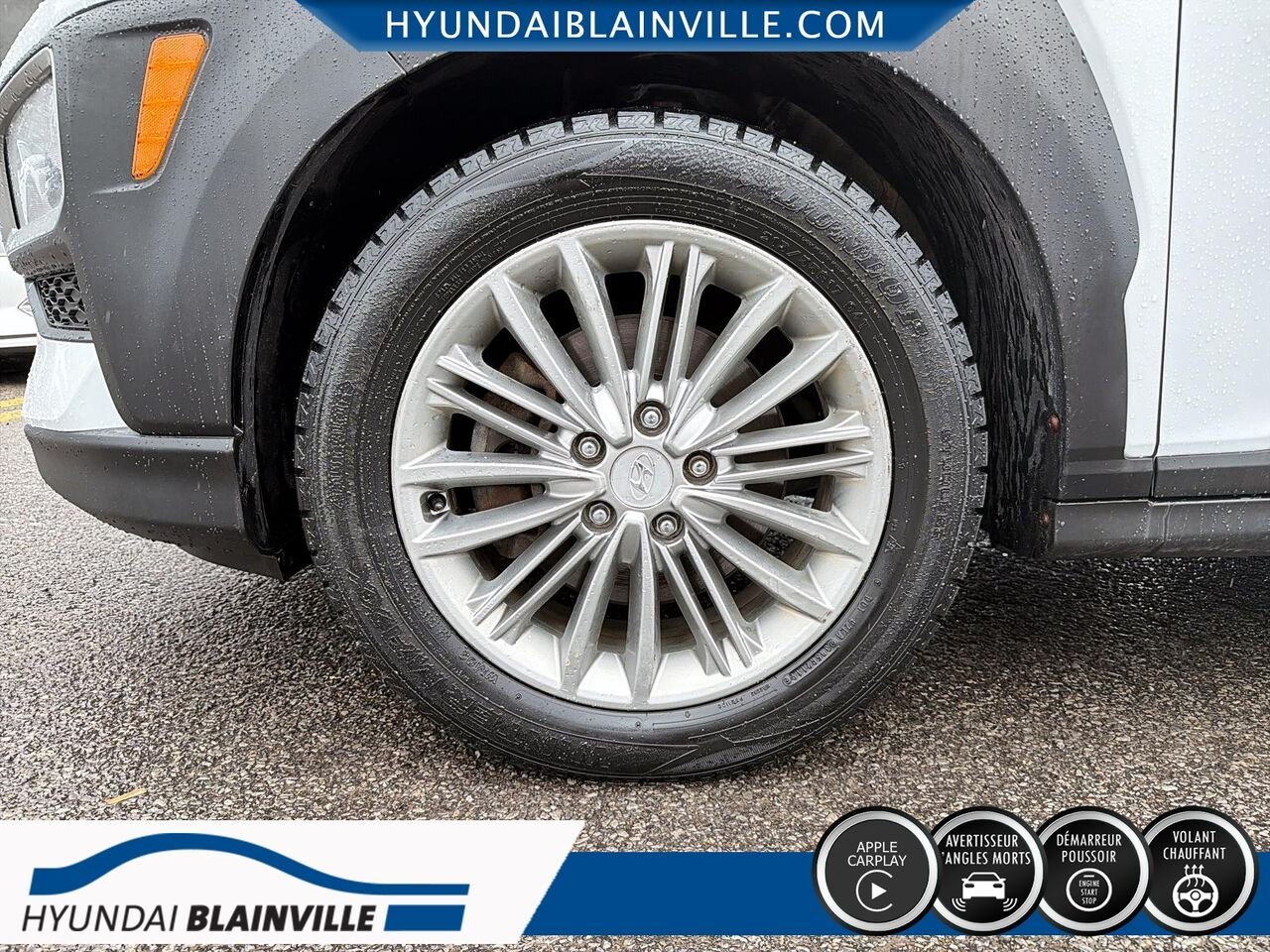 2020 Hyundai Kona White Blainville - photo #7