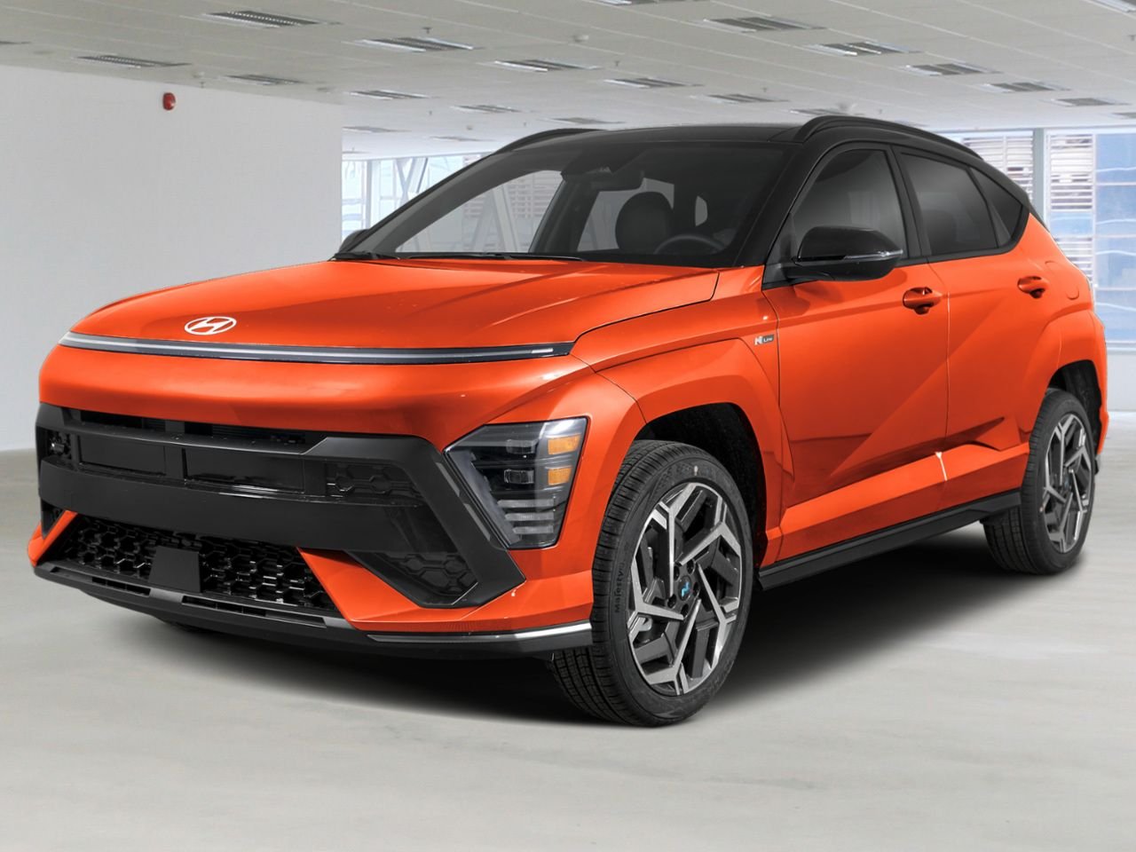 2026 HYUNDAI Kona Soultronic Orange w/Abyss Black Roof Gatineau - photo #0