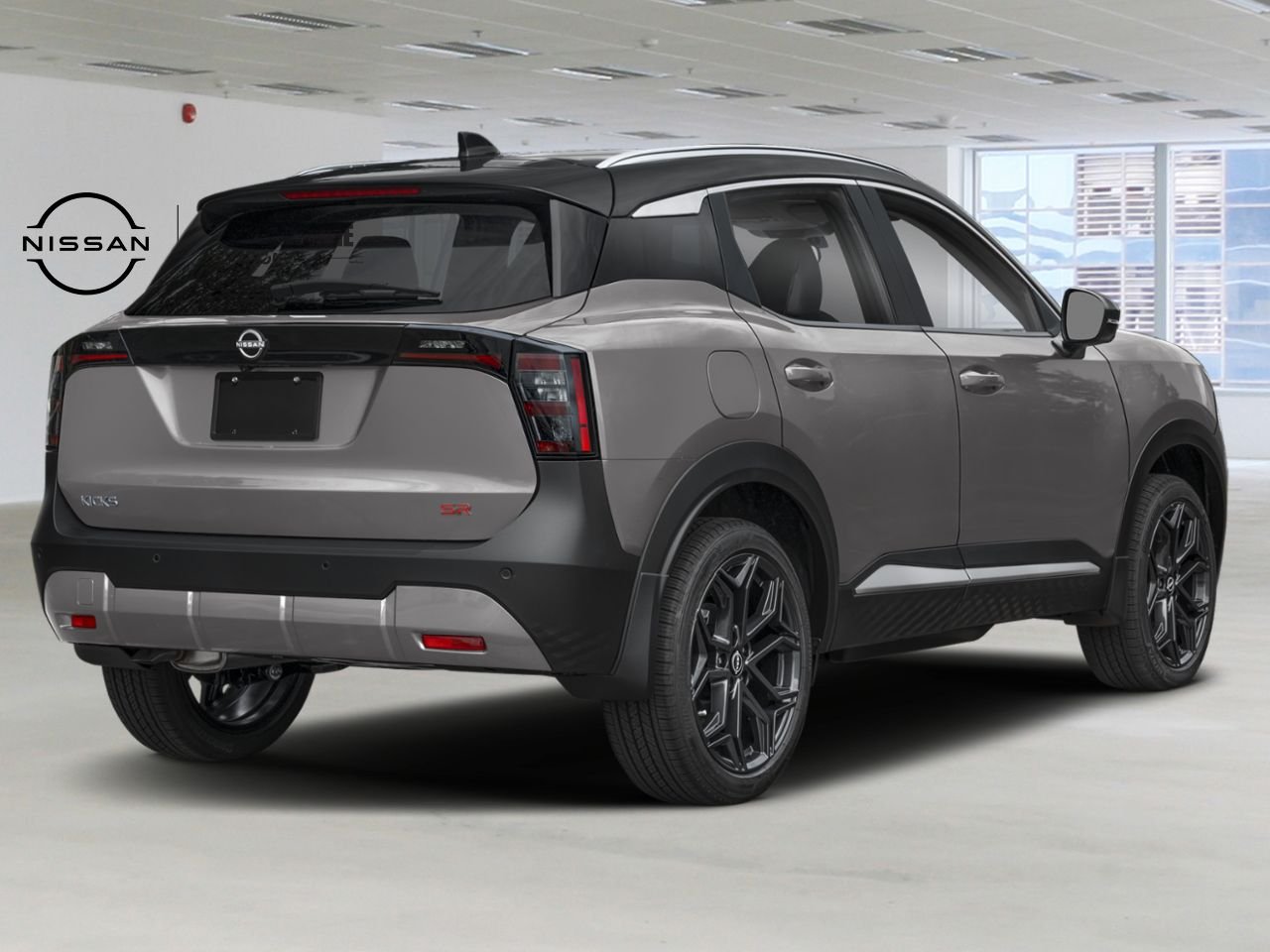2026 Nissan Kicks Aspen White TriCoat/Super Black Laval - photo #2