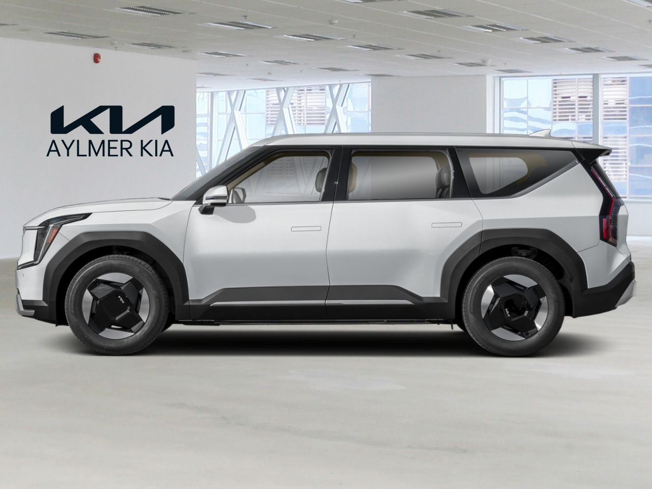 2026 KIA EV9 Snow White Pearl Gatineau - photo #1
