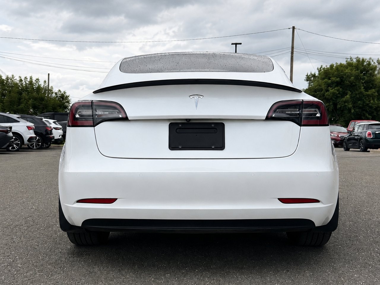 Tesla Model 3 Performance 2021 Blanc Granby - photo #5