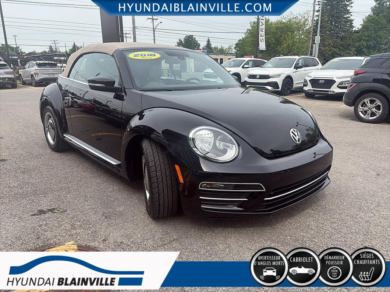 2018 Volkswagen Beetle Décapotable Black Blainville - photo #2