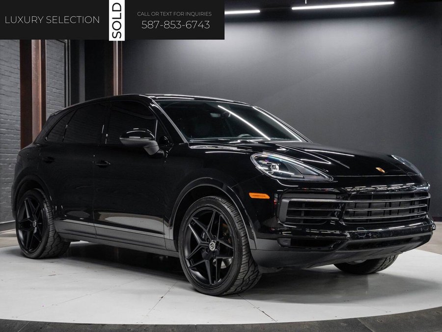 2019 Porsche Cayenne 2019 Black