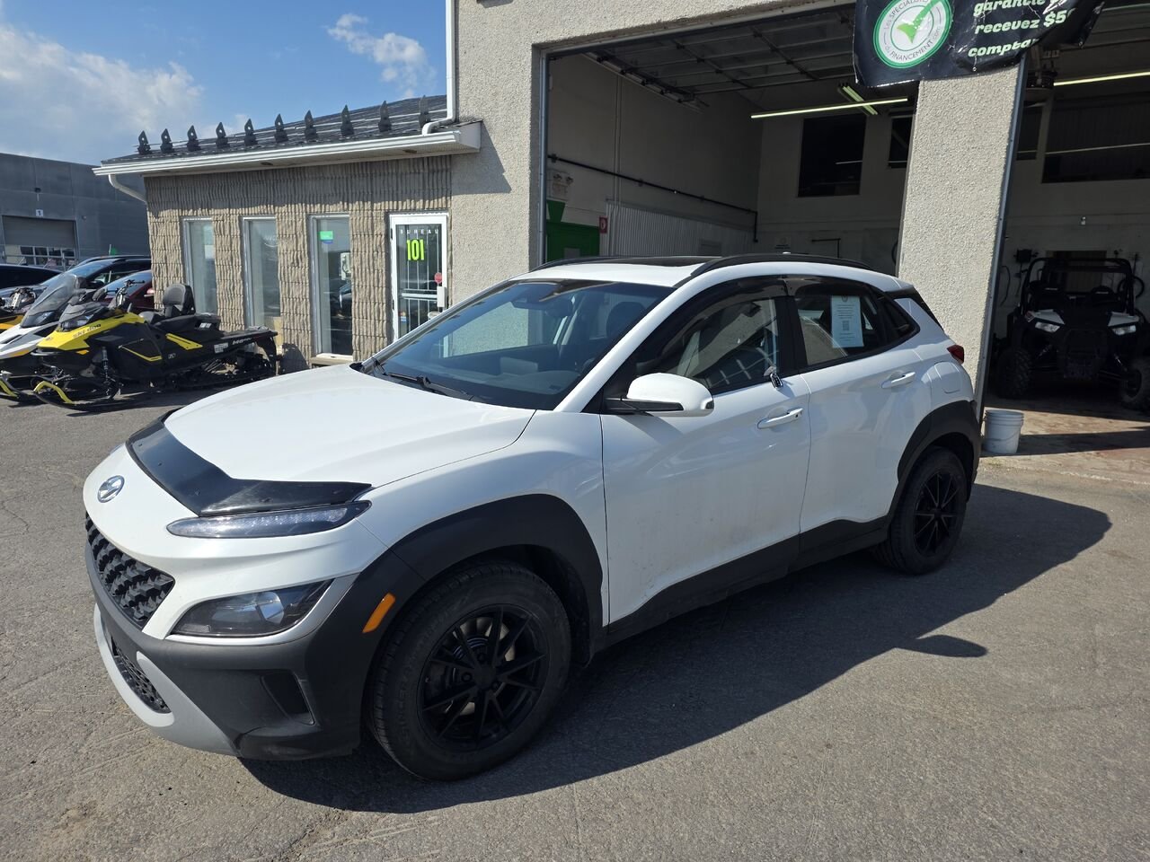Hyundai Kona 2022 Blanc Longueuil, - photo #1