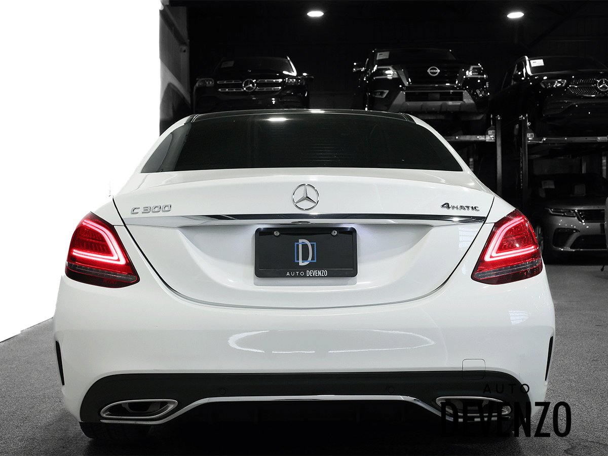Mercedes-Benz Classe-C 2020 Blanc Saint-Eustache - photo #3