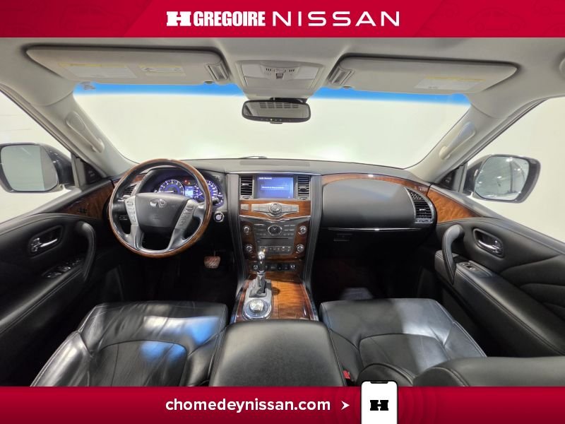 Infiniti QX80 CS6950 | Cuir * Toit * GPS * 7 Places 2017 Blanc Laval - photo #18