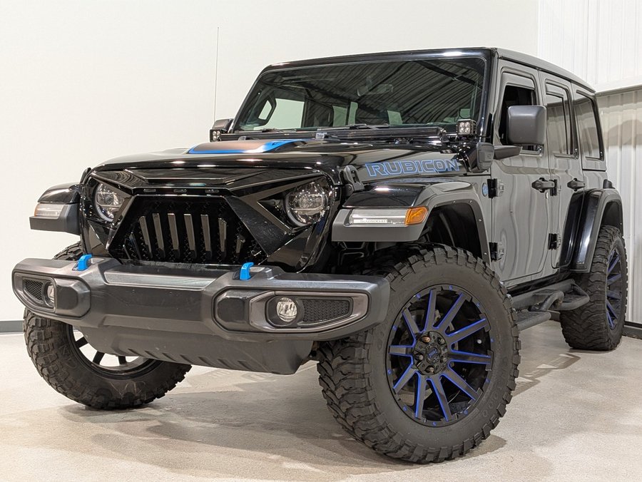 Jeep Wrangler 4xe Unlimited Rubicon 4x4 2022 Noir